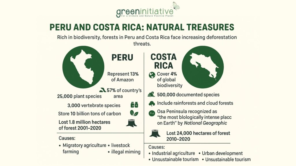 Peru and Costa Rica Natural Treasures at Risk