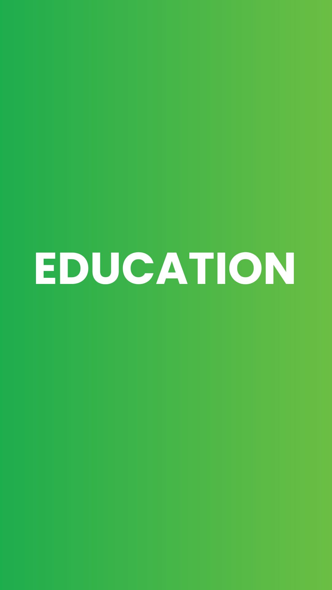 Green Initiative Education