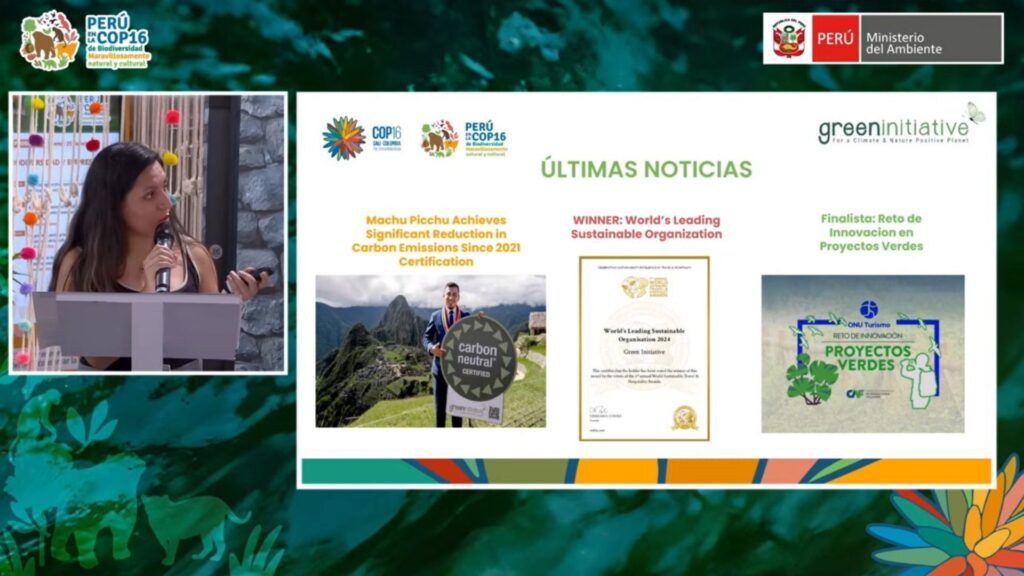 Join Us at COP 16 Machu Picchu – A Carbon Neutral and Regenerative Tourism Destination