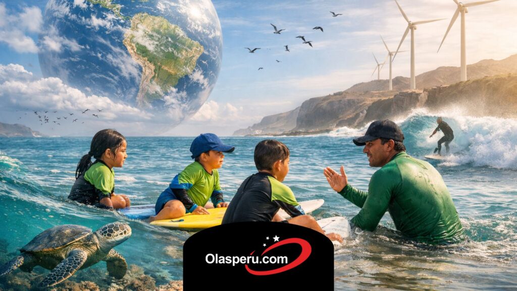 Learning to Listen to the Ocean How Surf Education Is Shaping Environmental Awareness and Climate Action in Peru