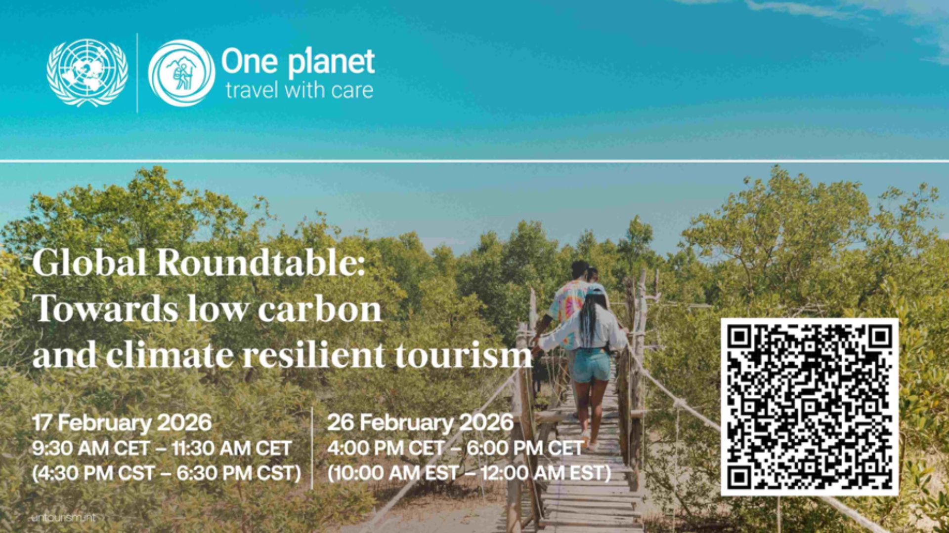 Global Roundtable Towards low carbon and climate resilient tourism